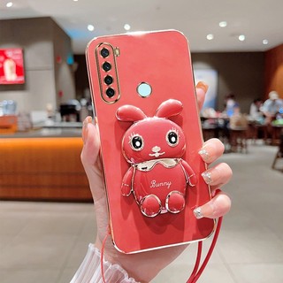 Ốp Lưng Hình Con Thỏ Có Dây Cho Xiaomi Redmi Note 8 8T Note 8 Pro Note 7 Pro