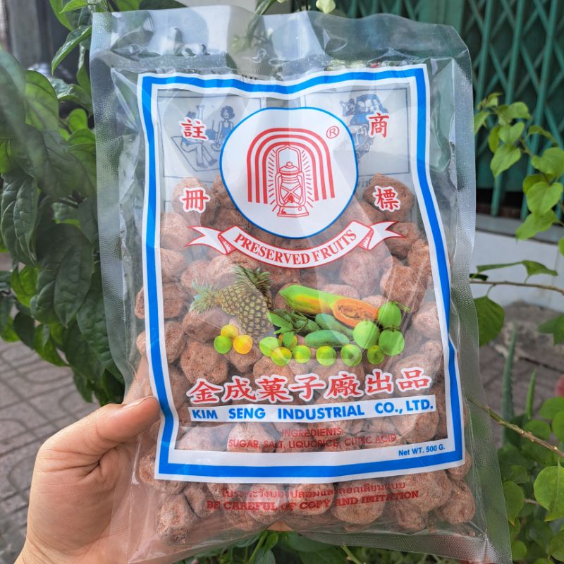 Xí Muội Hạt Kim Seng Thái Lan mặn ngọt, túi 500gr