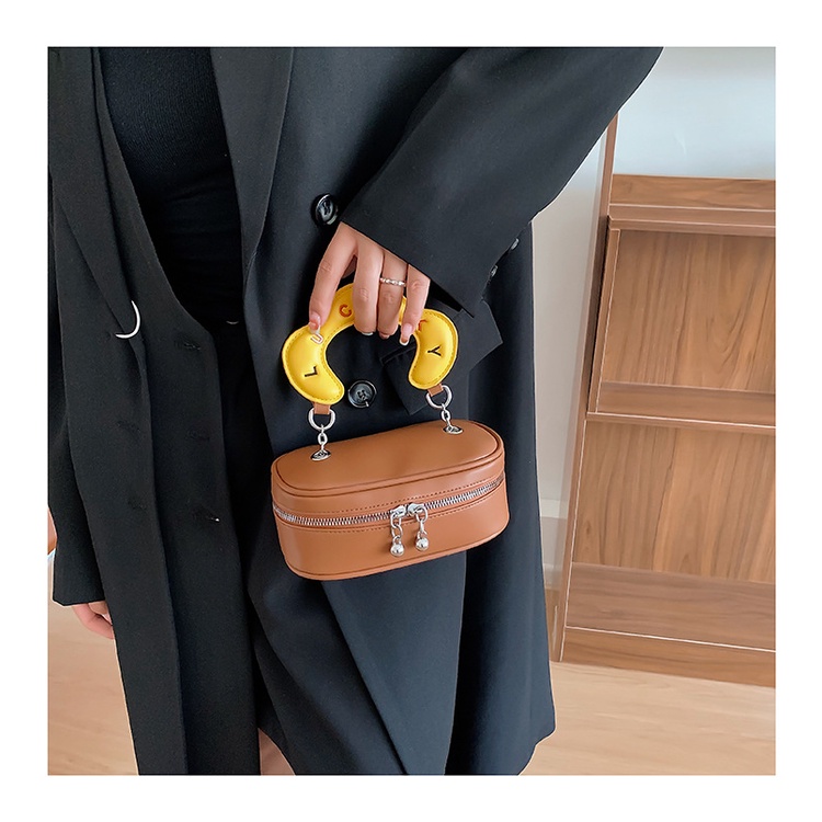 Túi Đeo Chéo Thêu Chữ Phong Cách Hàn Quốc Mới 2022 Cho Nữ