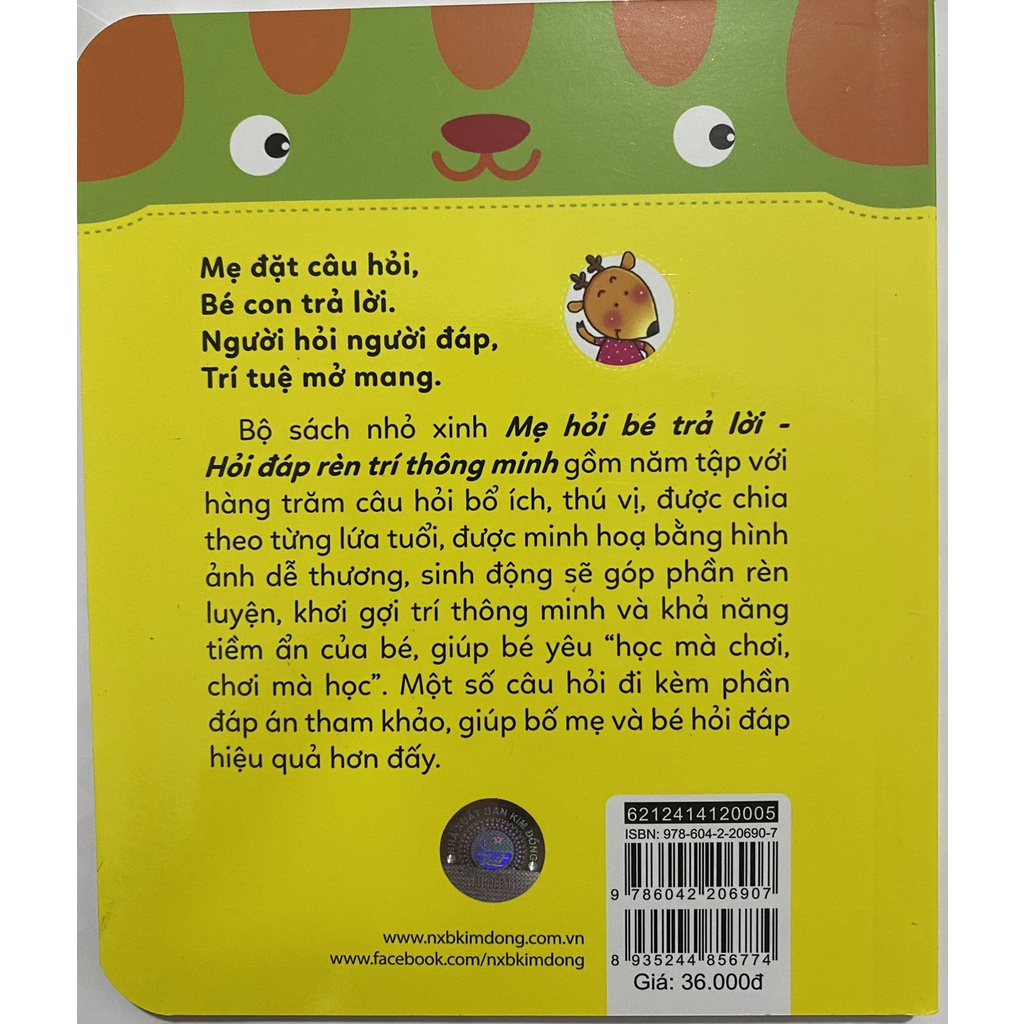 Sách - Mẹ hỏi bé trả lời 5-6 tuổi