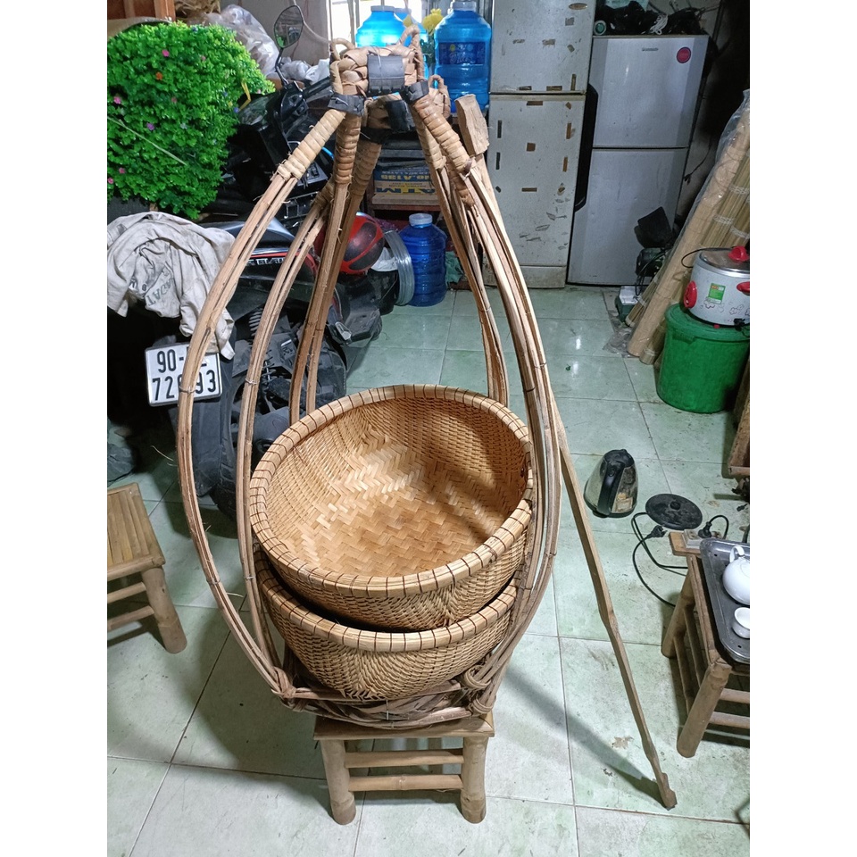 Phụ Kiện Quang gánh dóng gánh trang tết trí lễ làm decore hội mang dậm phong cách việt nam