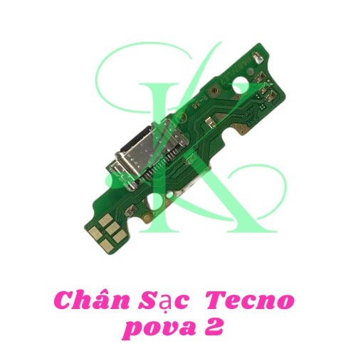 Cụm chân sạc thay cho Tecno Pova 2