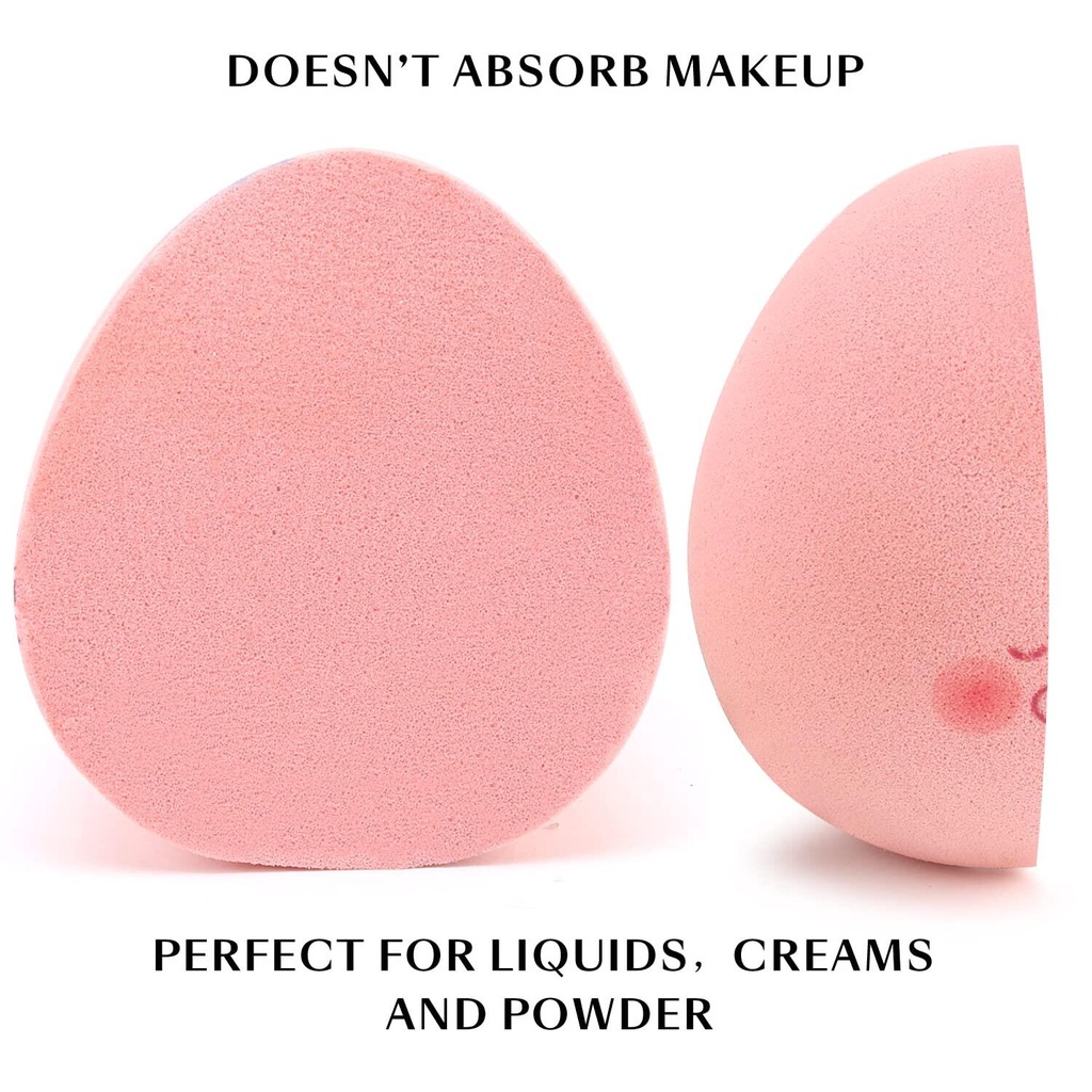 Trang điểm ướt và khô. Con lợn dễ thương.