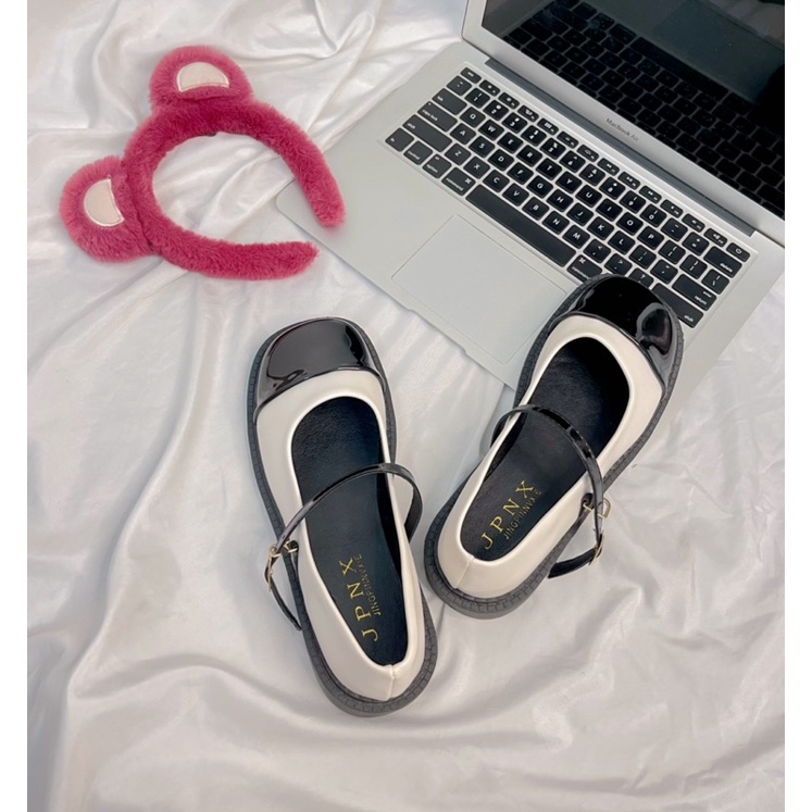 Giày Lolita đế bệt dễ phối đồ, giày búp bê xinh xinh xắn