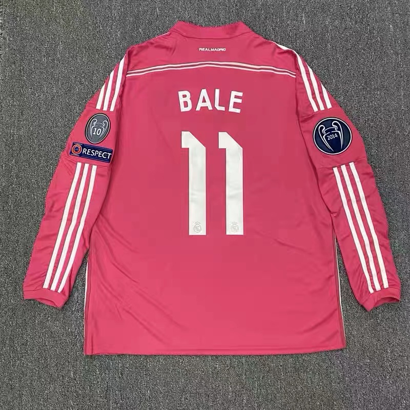 Áo Thun Số 14-15 Tay Ngắn / Ngắn Phong Cách vintage Real Madrid Size S-2XL