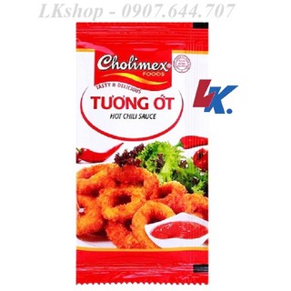 Combo 50 gói loại 10g Tương cà Cholimex, Tương ớt Cholimex