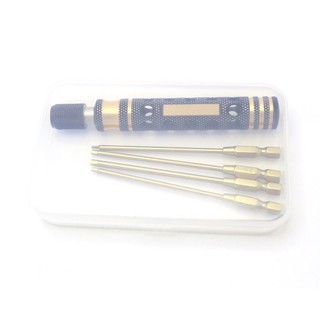 [8xrc8]Bộ tool lục giác 1.5/2/2.5/3mm cao cấp