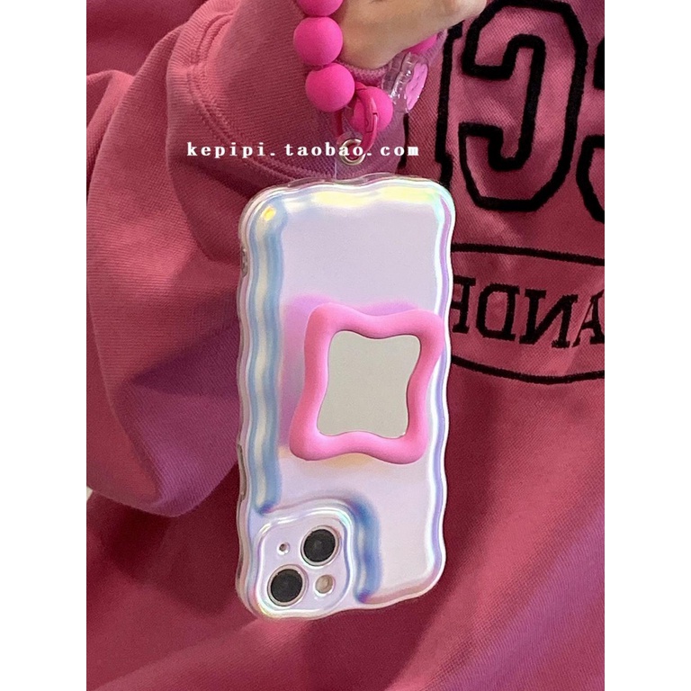 Ốp Điện Thoại Ánh Laser Thời Trang Dễ Phối Đồ Cho iPhone 13 14 Pro Max 11 12