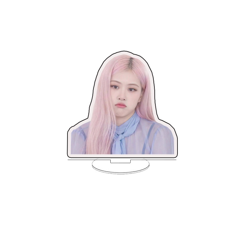 Rose BLACKPINK Bàn Acrylic Đứng mini Đứng Lên