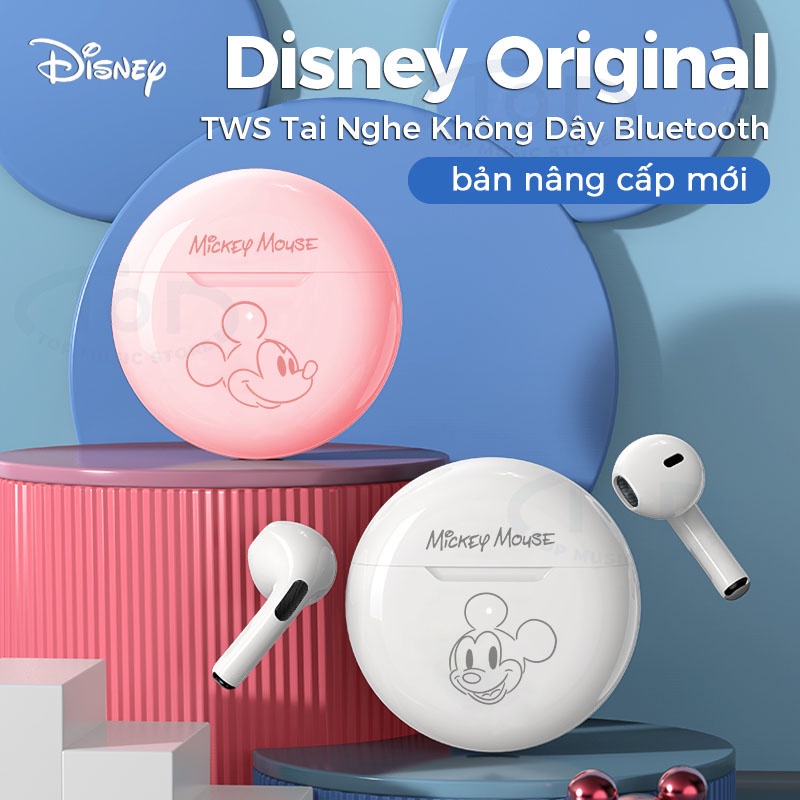 Disney f9 Tai nghe nhét tai bluetooth không dây âm thanh hifi có micro màn