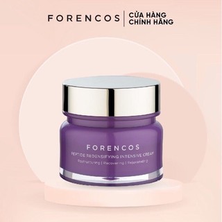 Kem dưỡng da ban đêm forencos peptide redensifying intensive cream 50ml xoá nhăn chống lão hoá