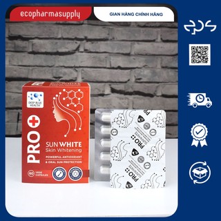 Viên chống nắng Deep Blue Health Pro+ Sunwhite 60 viên