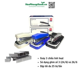 Dập ghim xoay chiều Deli 0414