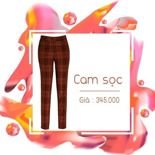 Quần tây Thái Hòa kẻ caro trẻ trung năng động C813-02