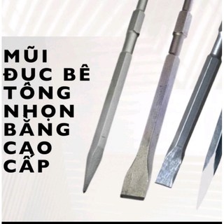 MŨI ĐỤC BÊ TÔNG 14MM,17MM