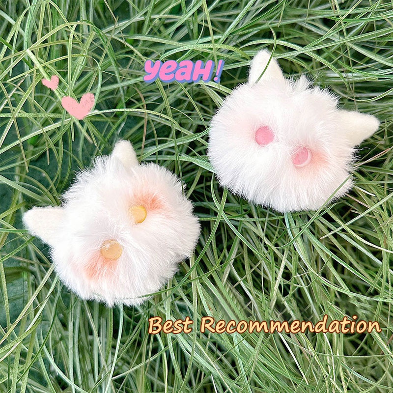 Móc Khóa Hình Mèo Nhồi Bông Dễ Thương