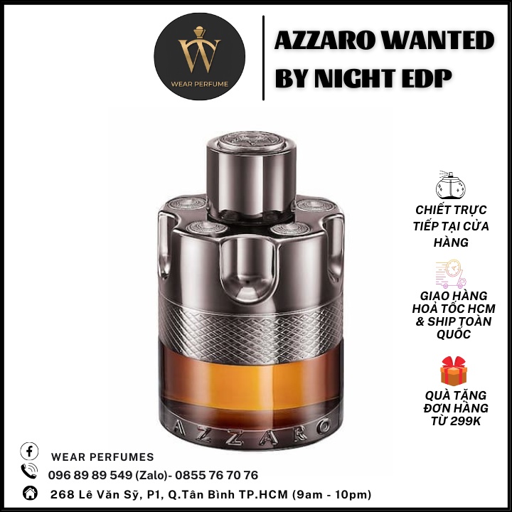 Nước hoa nam Azzaro Wanted by night EDP (Chuẩn Auth)