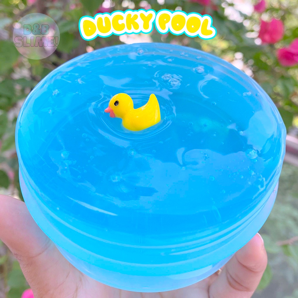 Ducky Pool Slime 200ml - Đồ chơi chất nhờn ma quái vui nhộn, chất slime mới lạ và đã tay