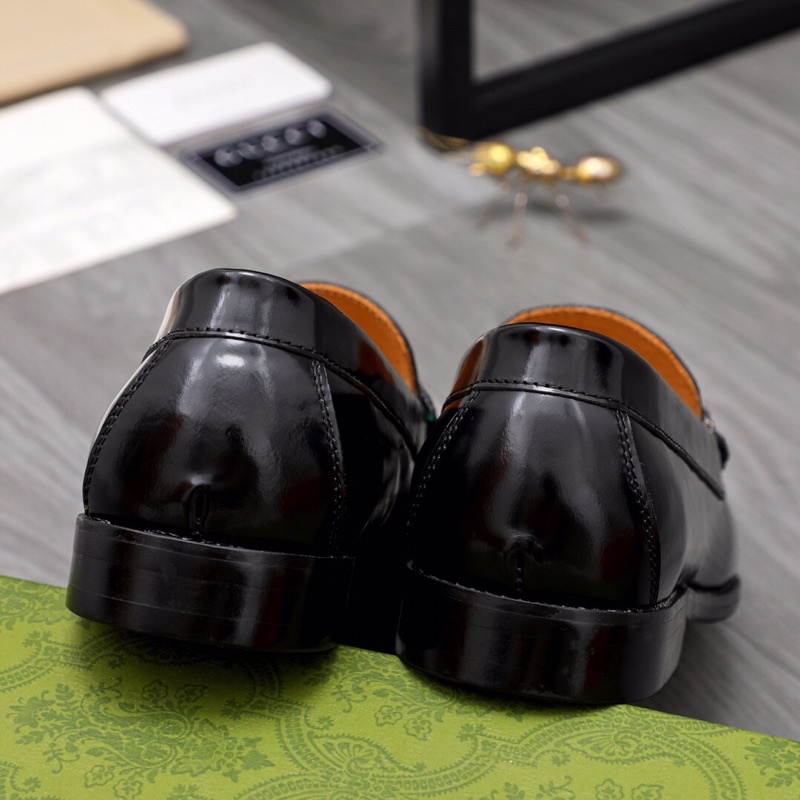 Giày lười nam giày công sở da thật cao cấp Gucci GC