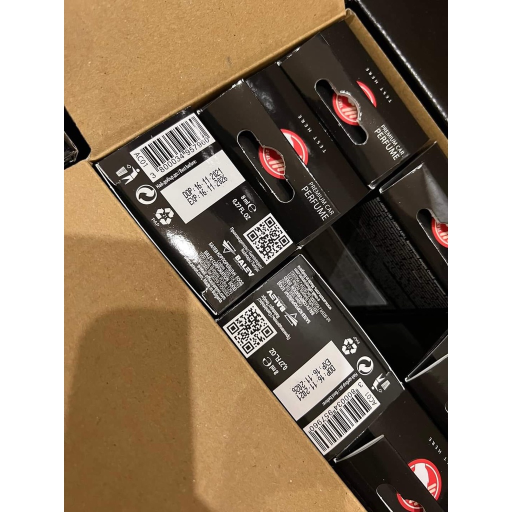 Nước hoa ô tô Areon Bulgari