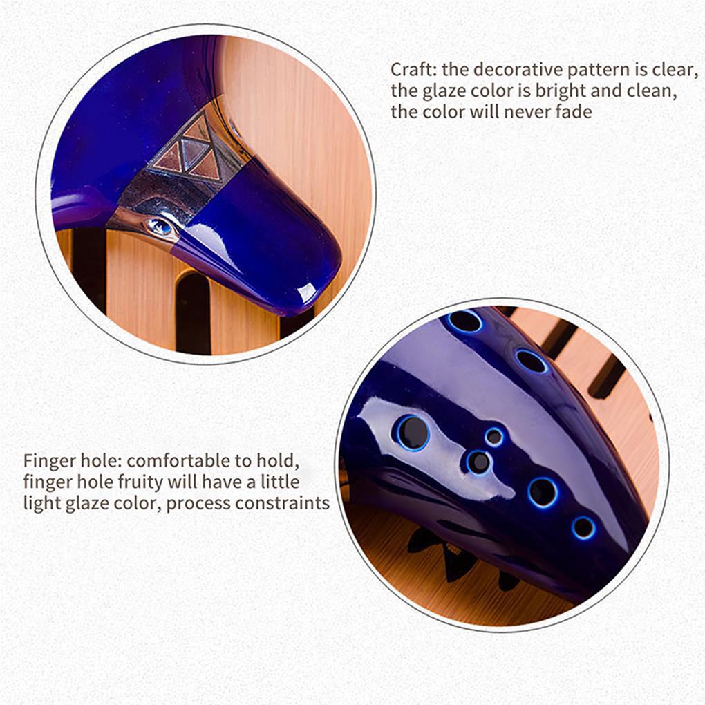 Sáo Ocarina 12 Lỗ Chuyên Dụng Cho Hóa Trang