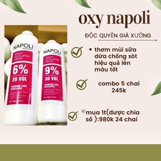 OXY TRỢ NHUỘM NAPOLI THƠM MÙI DỪA CHỐNG XÓT 1000ml