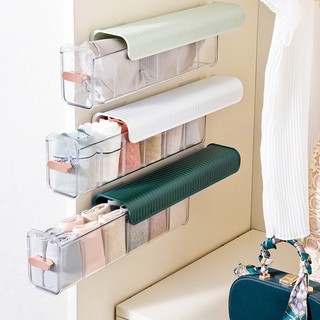 Hộp đựng đồ lót tất vớ treo tủ, hộp chia ngăn đựng đồ lót, khay nhựa đựng đồ lót tiện dụng