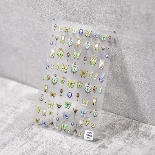 sticker lụa 5d mẫu mới dán móng tay nail ta176