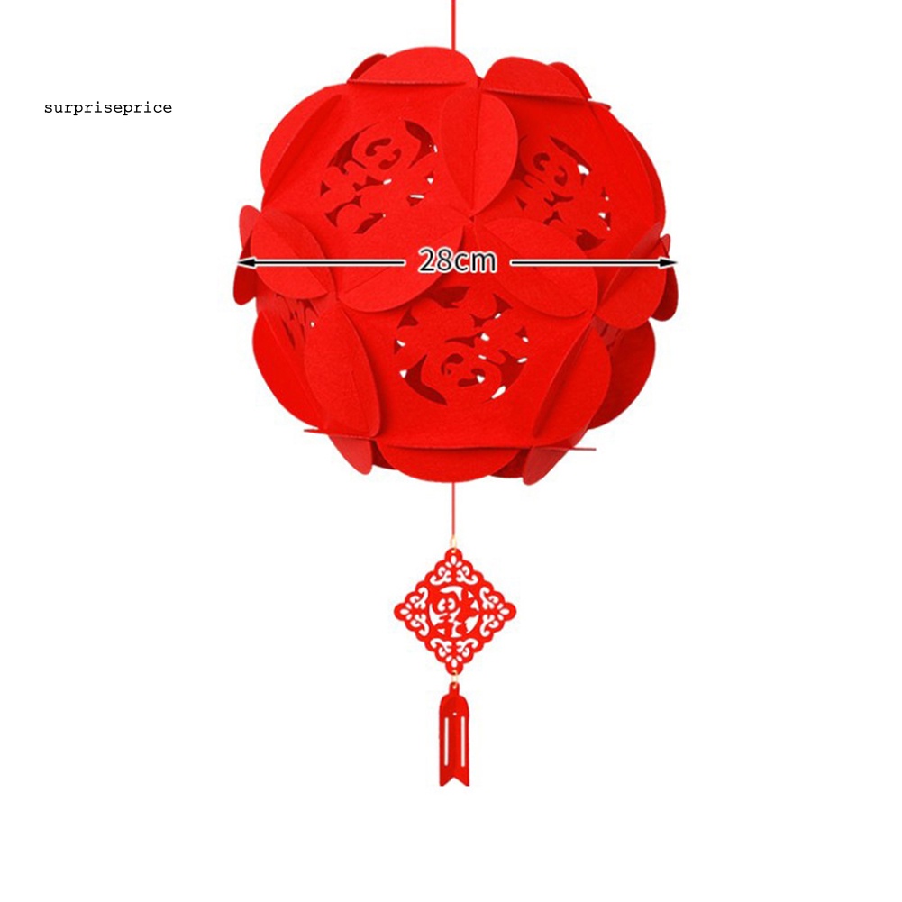Lồng Đèn Vải Treo Trang Trí Năm Mới 2020 Phong Cách Trung Hoa
