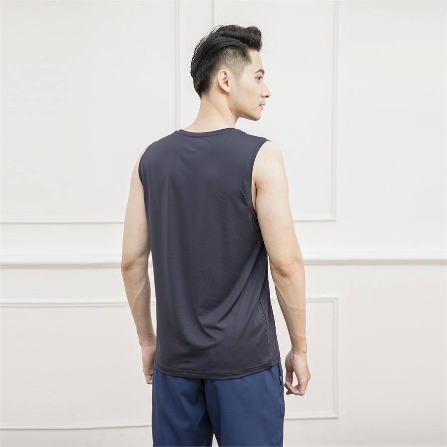 Áo tank top basic ARISTINO phom Regular fit suông vừa, chất liệu bền màu, thoáng mát-  ATT007S1