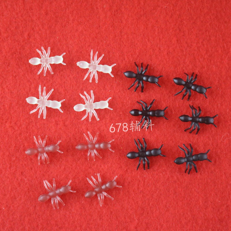 CON KIẾN GIẢ ĐỒ CHƠI 3 MÀU TRẮNG ĐEN NÂU