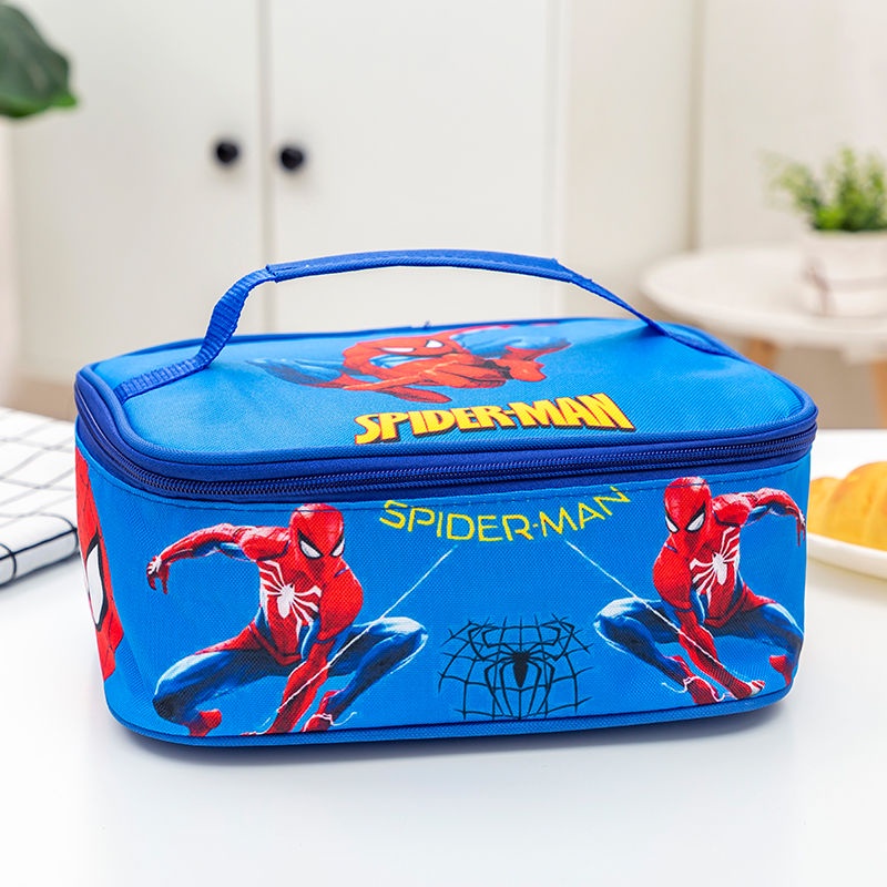 Túi Đựng Hộp Cơm Trưa Lót Giấy Nhôm Dày Dặn Cách Nhiệt Chống Thấm Nước Tiện Dụng Cho Học Sinh Tiểu Học