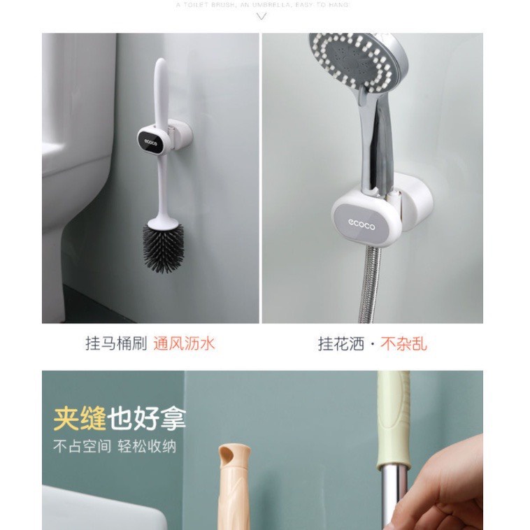 Móc Treo Chổi Ecoco, Móc Treo Cây Lau , Vòi Sen Nhà Siêu Chắc