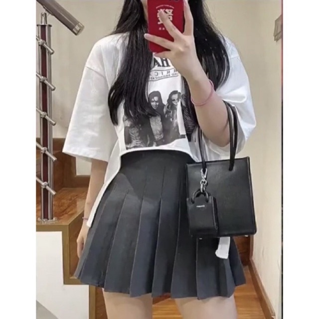 CHÂN VÁY TENNIS BIGSIZE 60-95kg màu xám