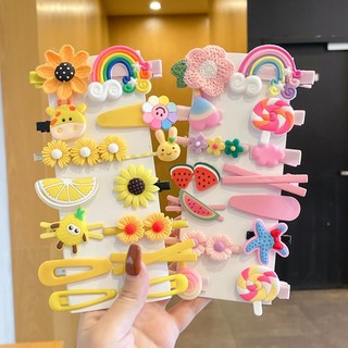 Set 4 chiếc kẹp tóc len siêu cute - pkt mỡ mỡ