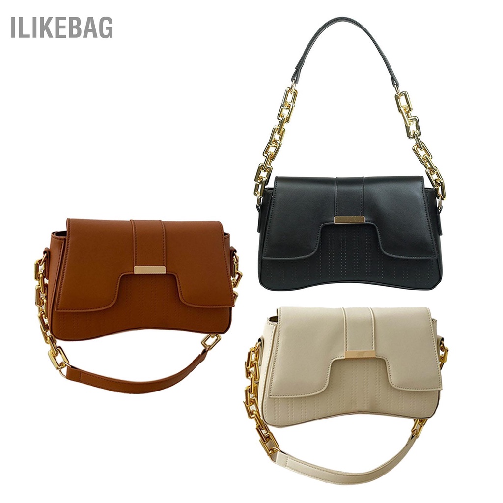 Có thể bán buôn Túi xách PU Đơn giản Công suất lớn đeo vai hình vuông nhỏ đa năng hợp thời trang để mua sắm tại nơi làm việc Ilikebag Hàng giao ngay