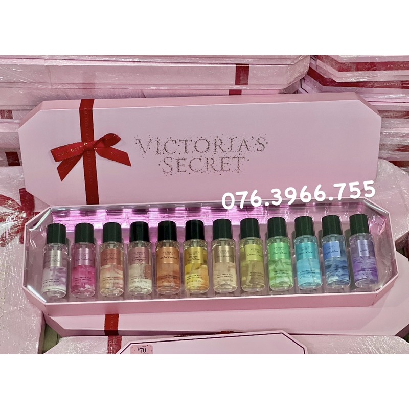 Hàng chuẩn Mỹ - Set gift quà tặng Victoria's Secret mist/ nước hoa (mẫu mới nhất 2022)