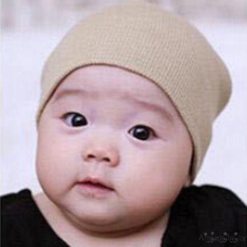 Mũ beanie cotton mềm mại giữ ấm xinh xắn cho bé