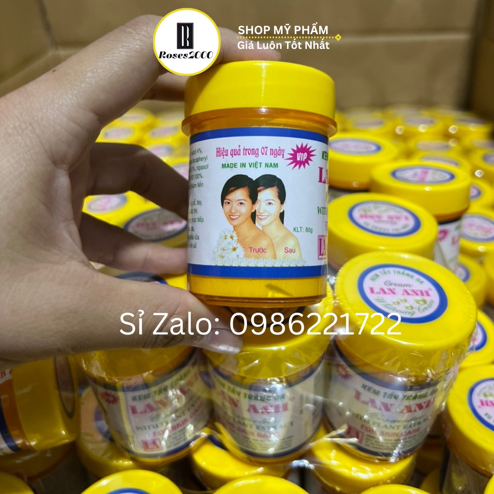 Kem Tẩy Trắng Da Toàn Thân Lan Anh 80g
