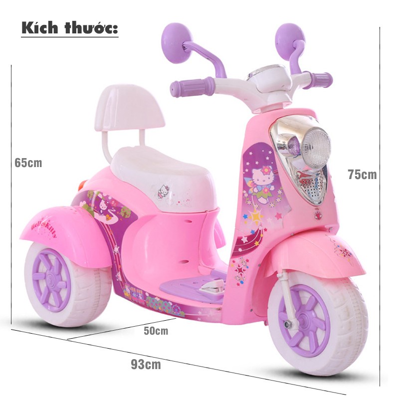 [ TẶNG MŨ BẢO HIỂM TRỊ GIÁ 149K]Xe máy điện trẻ em BBT Global,tải trọng 25kg