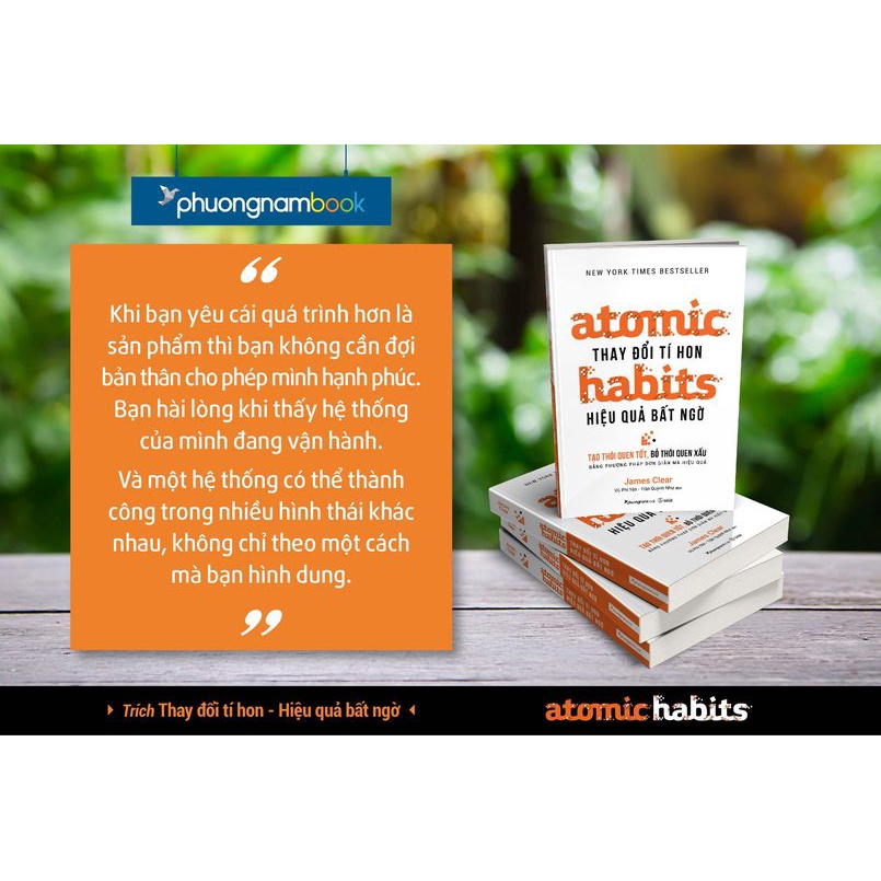 Sách > Atomic Habits Thay Đổi Tí Hon, Hiệu Quả Bất Ngờ (Tái Bản Mới Nhất)