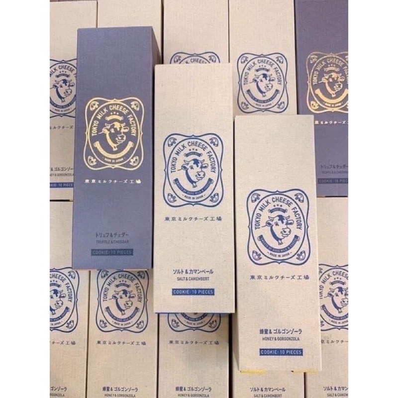 Bánh quy Tokyo Milk Cheese Factory Nhật Bản - hộp 10cái - bill hàng air ✈️ từ Nhật về