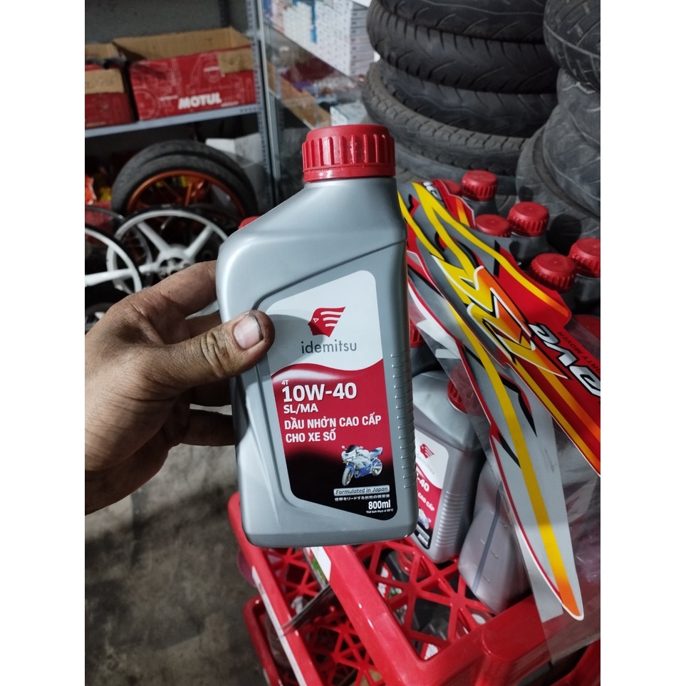 nhớt xe máy IDEMITSU 10W40 800ml