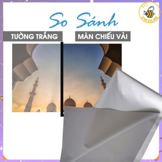 Màn chiếu tương phản cao hỗ trợ máy chiếu