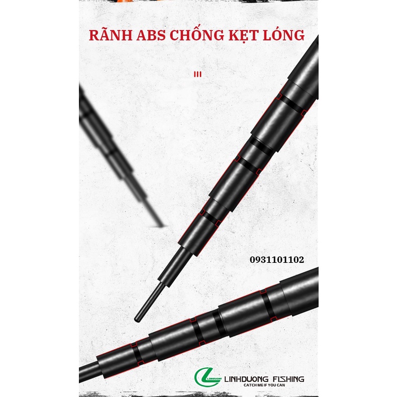 [SALE 20% - CÓ BẢO HÀNH] Cần câu tay MC- Jiadiaoni Phục Ma Khinh Lượng ( Bản 2021 cái tiến Bá Đạo)