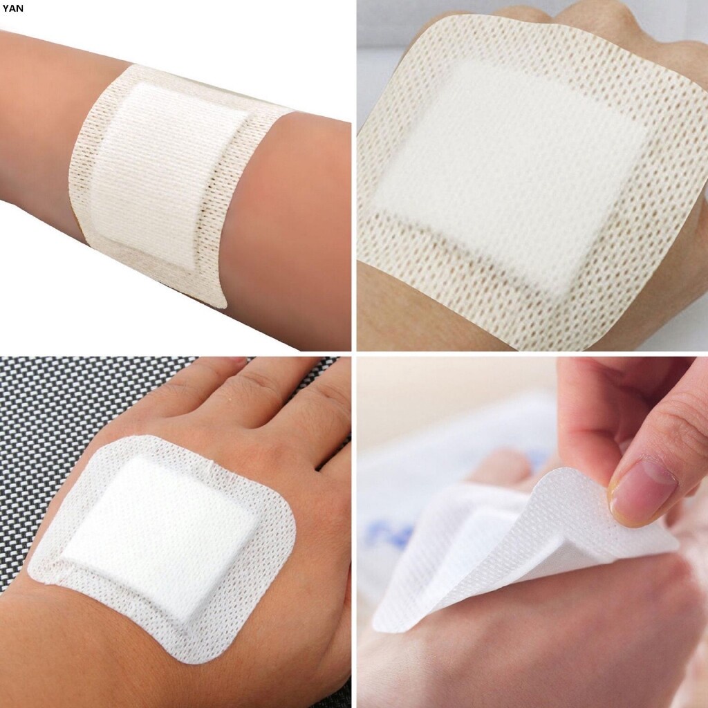 Băng keo có Gạc Vô Trùng Young Wound Dressing dán vết mổ thấm hút tốt combo 10 miếng