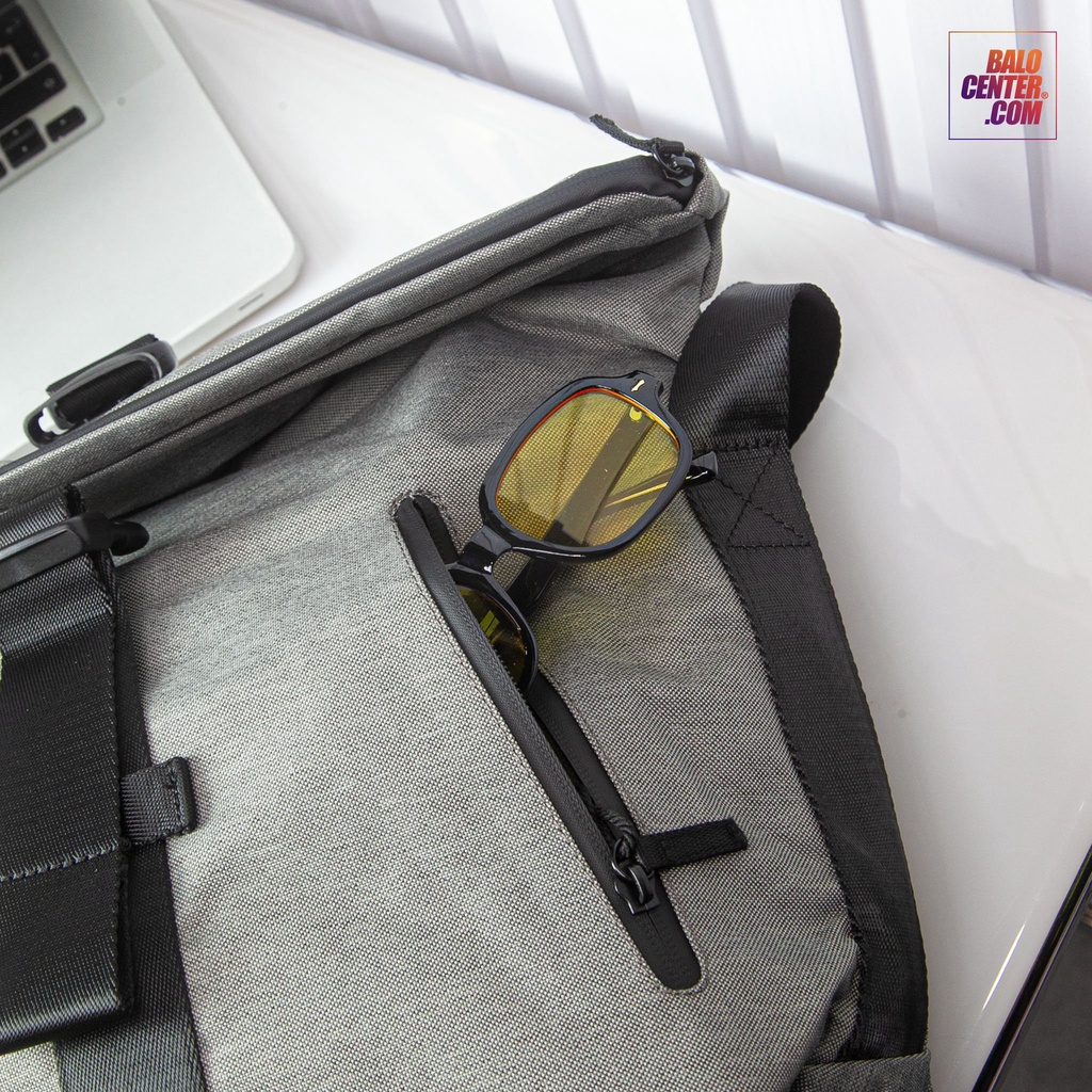 Túi Đeo Chéo Nam - Túi Đựng Laptop Chống Sốc, Thời Trang Basic Cartinoe Laptop 15" Freeman Bag Grey | BigBuy360 - bigbuy360.vn