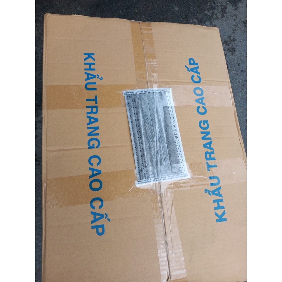 SỈ 10 HỘP, HỘP 50 CÁI KHẨU TRANG 4UK 4 LỚP KHÁNG KHUẨN  - CÓ THẺ MIX MÀU XANH, XÁM VÀ TRẮNG