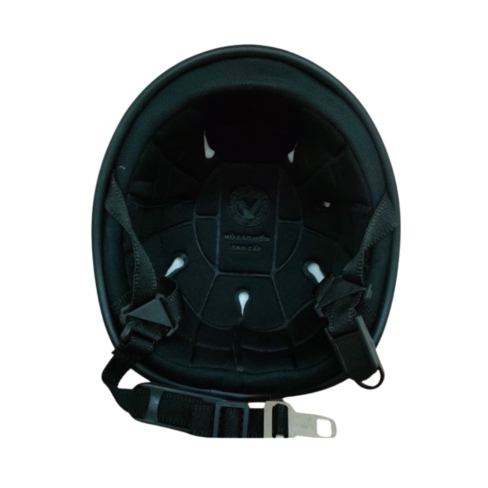 Mũ Bảo Hiểm HESA 1/2 Đầu Màu Trắng Hàng Chính Hãng Bảo Hành 5 Năm