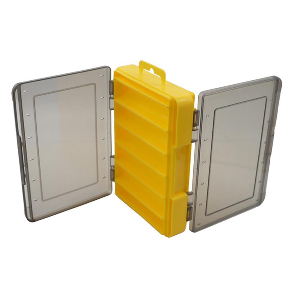 Hộp Đựng Móc Câu Cá Bằng Nhựa Hai Mặt Cỡ Lớn Chống Thấm Nước